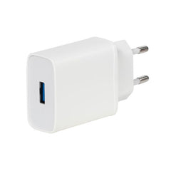 Vivanco Hurtig Oplader -  USB-A 18W - Hvid