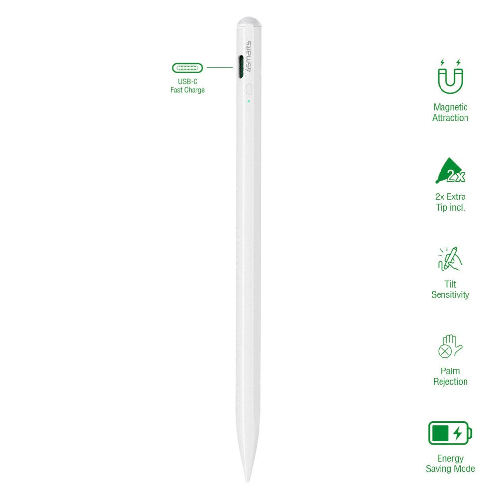 4smarts Active Stylus Pen Pro 3 - Hvid