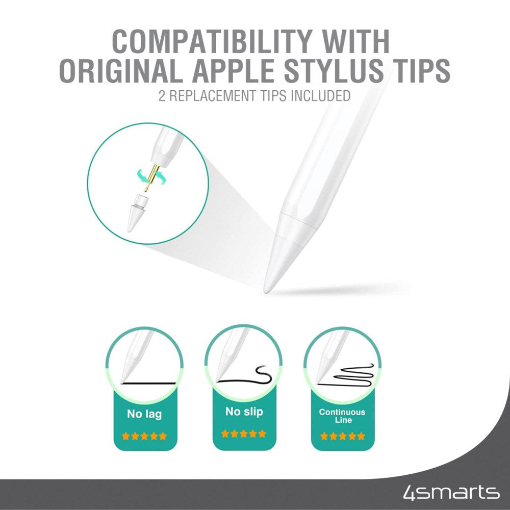 4smarts Active Stylus Pen Pro 3 - Hvid