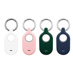 4smarts Samsung Galaxy SmartTag 2 Silikone Cover m. Nøglering - 4-Pack