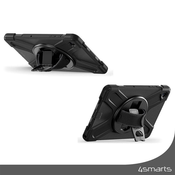 Samsung Galaxy Tab S10 FE / S9 FE 4smarts Rugged Tablet Case GRIP - Sort