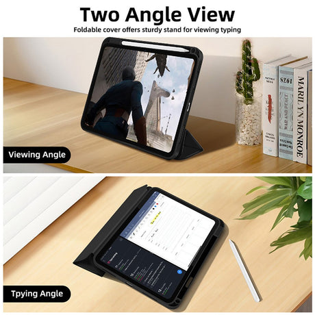 iPad Air 11" (2026 / 2025 / 2024) 4smarts Basic Folio Case m. Pen Holder - Sort