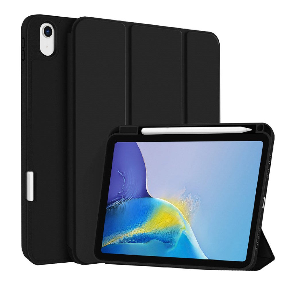 iPad Air 11" (2026 / 2025 / 2024) 4smarts Basic Folio Case m. Pen Holder - Sort