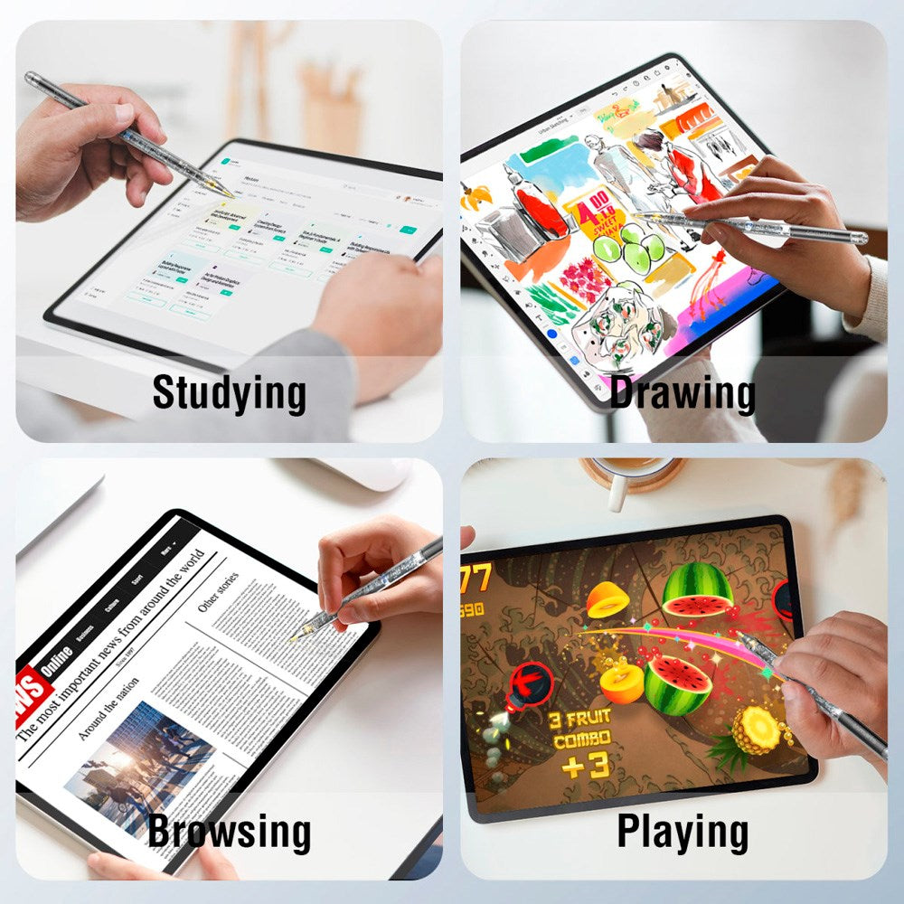 4smarts Active Stylus Pencil Pro Lucid - Gennemsigtig