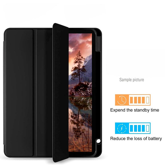 Samsung Galaxy Tab S10 Ultra / S9 Ultra 4smarts Basic Folio Case m. Pen Holder - Sort