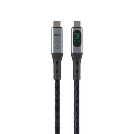 4smarts DigitCord Enterprise USB-C Kabel 240W - 1.5m - Sort