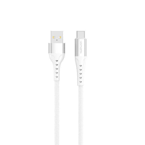 4smarts PrimeCord USB-C til USB-A Kabel 18W - 1.5 m - Hvid