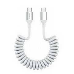 4smarts 100W USB-C til USB-C Kabel - 50cm - Hvid