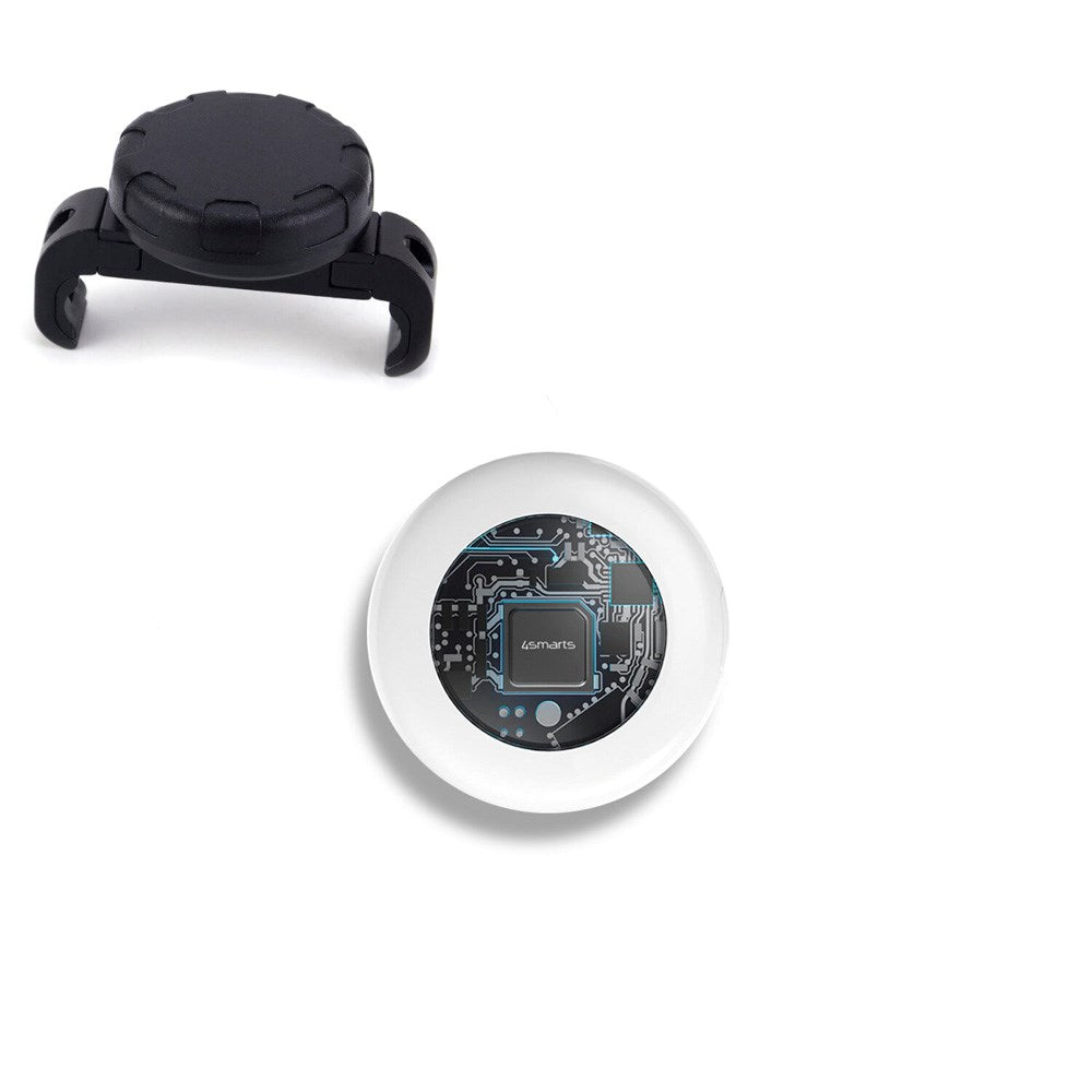 4smarts SkyTag GPS Tracker m. Sadelklemme - Hvid