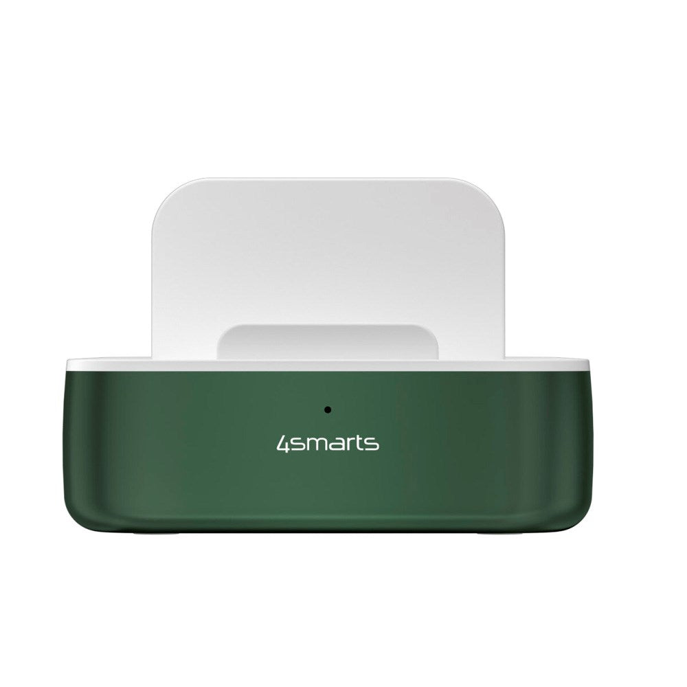 4smarts Ladestation m. 9 Opladningsmuligheder - 5x USB-C Kabel & 1x 4-i-1 Multikabel - 100W - Grøn
