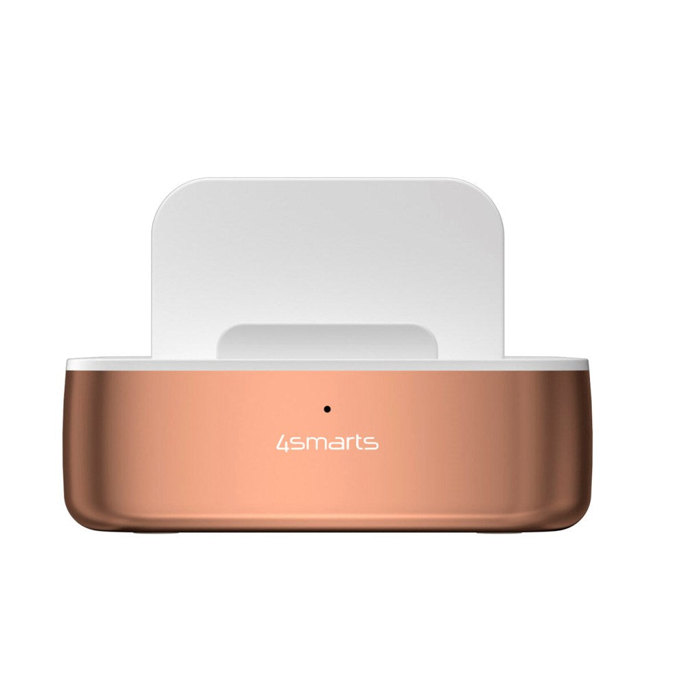 4smarts Ladestation m. 9 Opladningsmuligheder - 5x USB-C Kabel & 1x 4-i-1 Multikabel - 100W - Rose Gold