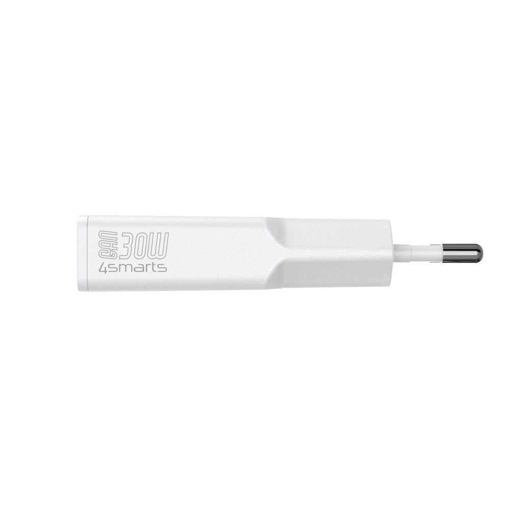 4smarts PDPlug Slim 30W Vægoplader m. 2 x USB-C - Hvid