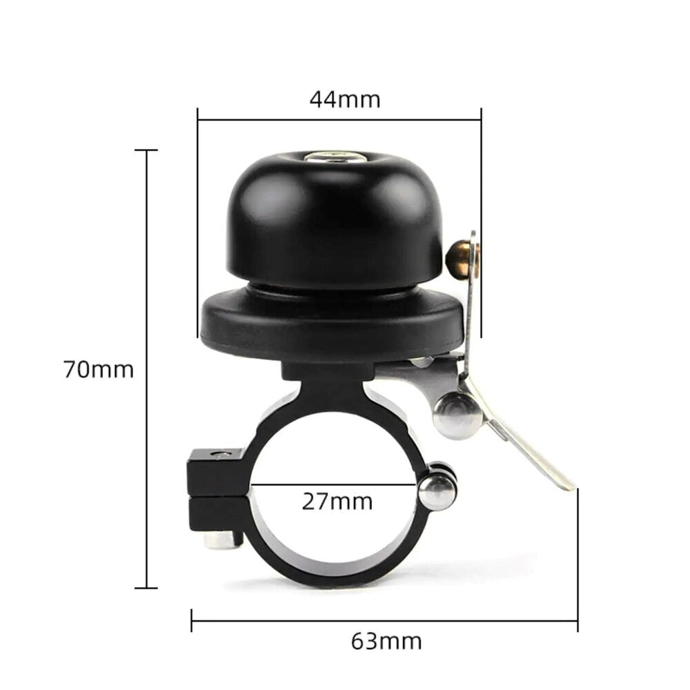 4smarts SkyTag GPS Tracker inkl. Ringklokke til Cykel - Apple Find My & Android Find Hub - Hvid / Sort