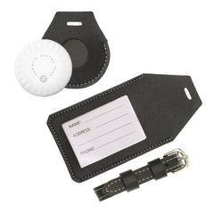 4smarts SkyTag GPS Tracker inkl. Bagagemærke - Apple Find My & Android Find Hub - Hvid / Sort