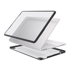 MacBook Neo 13 A18 Pro (2026) 4smarts Cover m. Stødabsorberende Kanter - Gennemsigtig / Sort