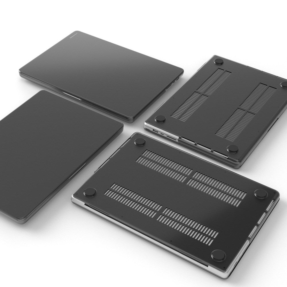 Vonmählen Transparent Case for MacBook Pro M5/M4/M3/M2/M1 (2026-2021) - Gennemsigtig/Sort