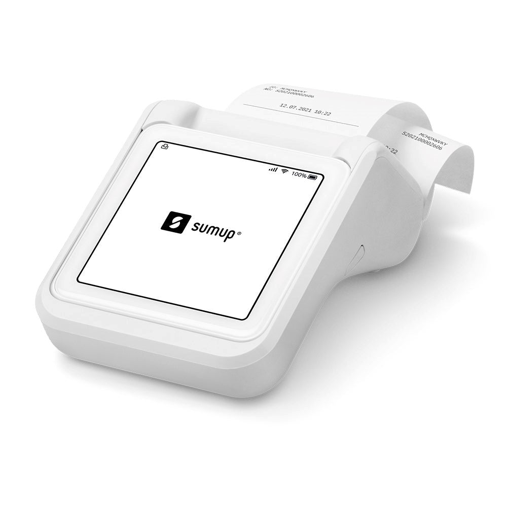 SumUp Solo Trådløs Betalingsterminal & Printer m. Touchskærm