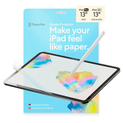 iPad Air 13" (2025 / 2024) / Pro 13" (2025 / 2024) Paperlike 3 Skærmbeskytter - 2 stk - Gennemsigtig