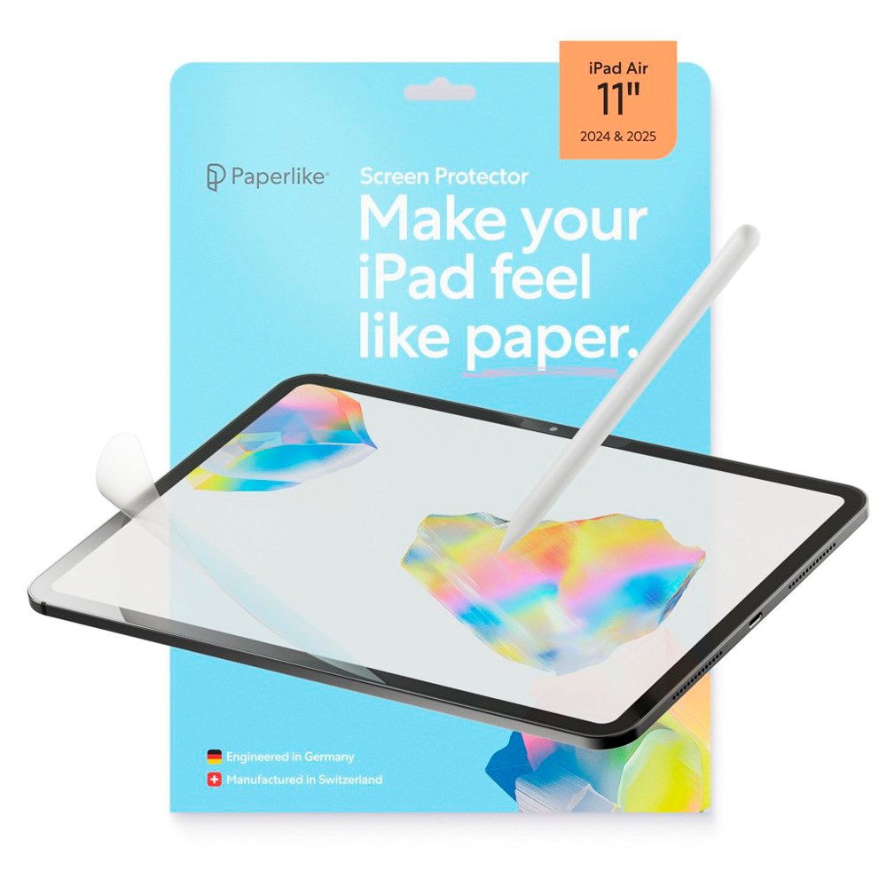 iPad Air 11" (2026 / 2025 / 2024) Paperlike 3 Skærmbeskytter - 2 stk - Gennemsigtig