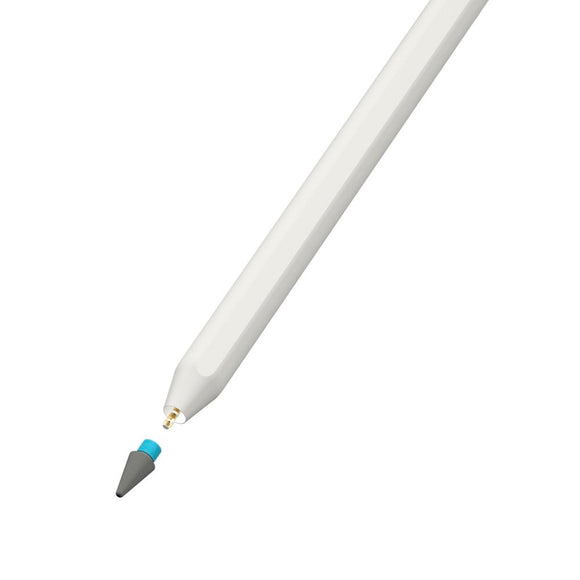 Paperlike Apple Pencil Spidser til Papirtekstureret Skærmbeskytter - 4 stk - Grå