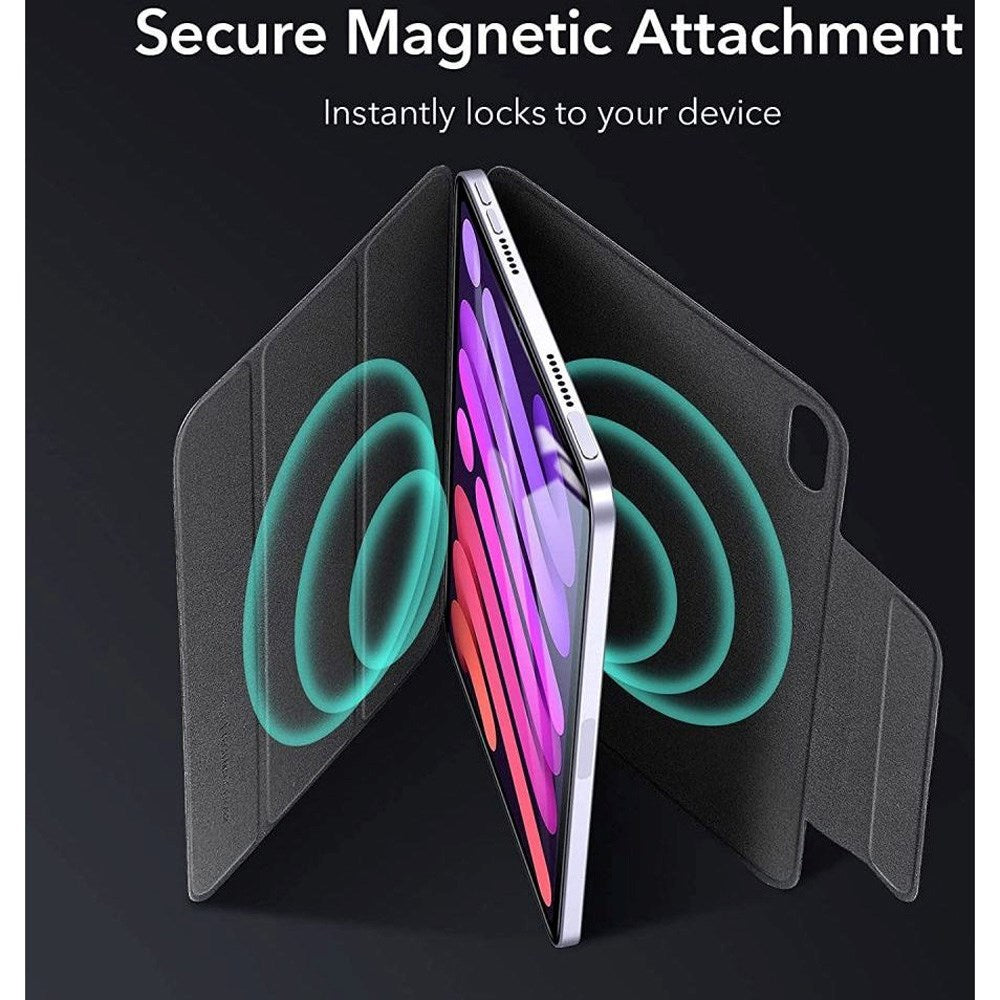 iPad Mini (2024/2021) ESR Rebound Magnetic Cover - Sort