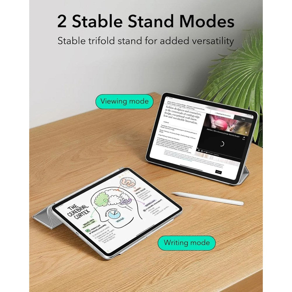ESR iPad Pro 13" (2025 / 2024) Rebound Magnetic Cover - Grå