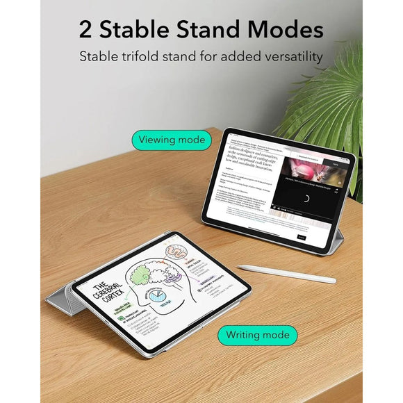 ESR iPad Pro 13" (2025 / 2024) Rebound Magnetic Cover - Grå