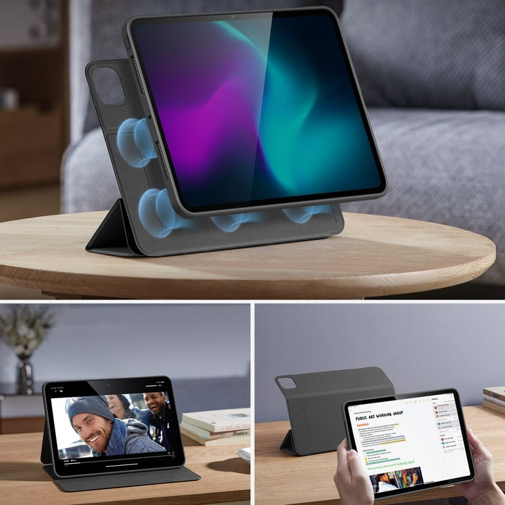 iPad Pro 11" (2025 / 2024) ESR Rebound Hybrid Cover - Sort