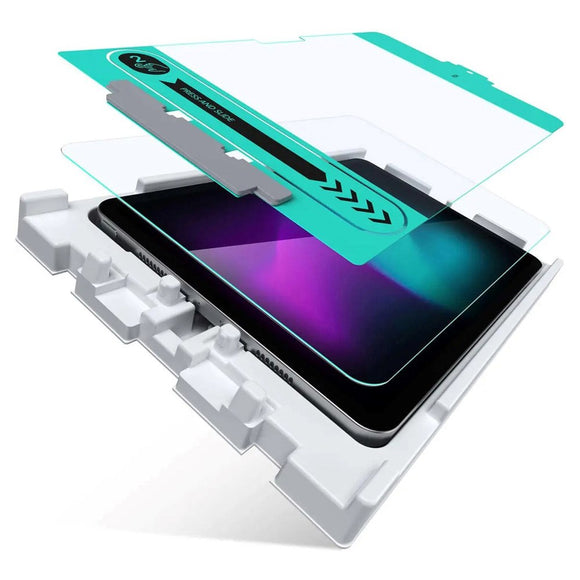 ESR iPad Pro 13" (2025 / 2024) Hærdet Beskyttelsesglas m. Monteringsramme - Gennemsigtig