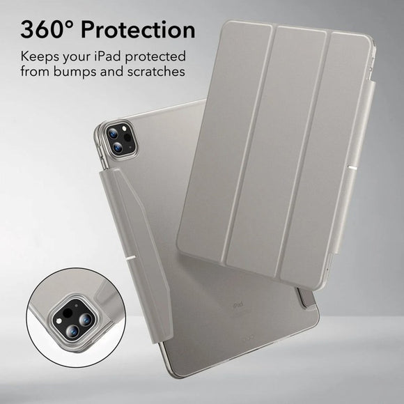 iPad Pro 11" (2025 / 2024) ESR Ascend Tri-Fold Cover - Grå
