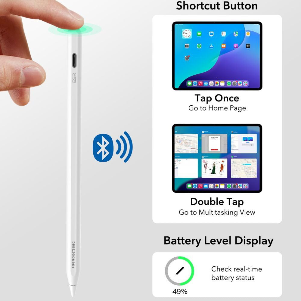 ESR Geo Digital Stylus Pen - Hvid