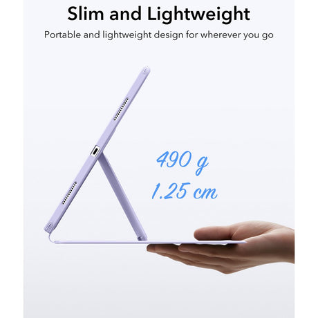 iPad Air 13" (2026 / 2025 / 2024) ESR Flip Hybrid Cover - Lilla