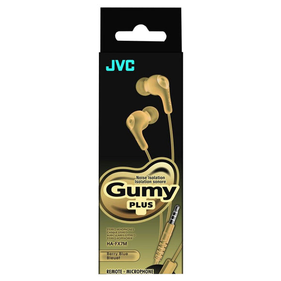 JVC Gumy Plus HA-FX7M In-Ear Høretelefoner - Blå