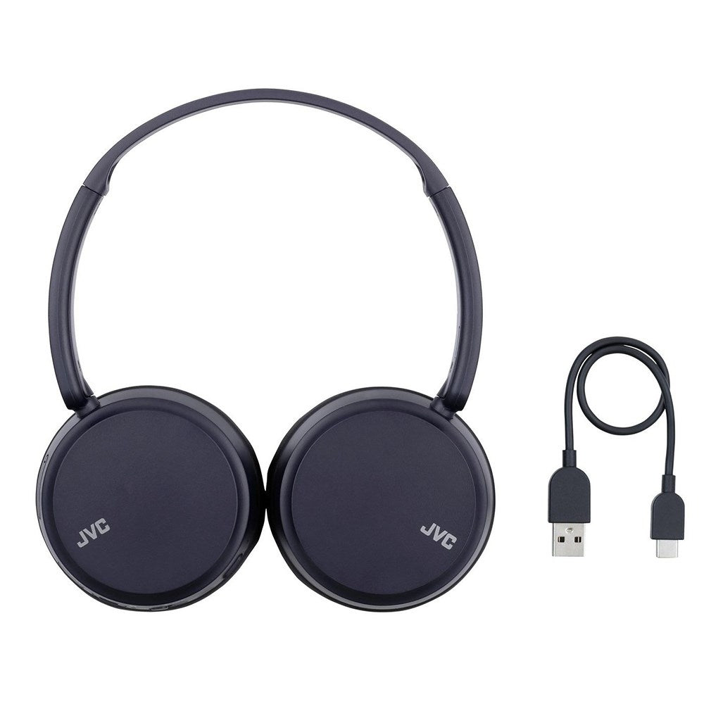 JVC Deep Bass HA-S36W Trådløse On-Ear Høretelefoner - Blå