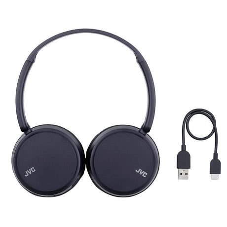 JVC Deep Bass HA-S36W Trådløse On-Ear Høretelefoner - Blå