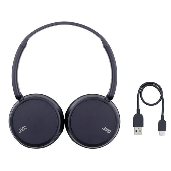 JVC Deep Bass HA-S36W Trådløse On-Ear Høretelefoner - Blå