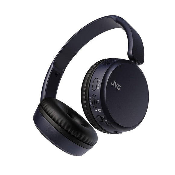 JVC Deep Bass HA-S36W Trådløse On-Ear Høretelefoner - Blå
