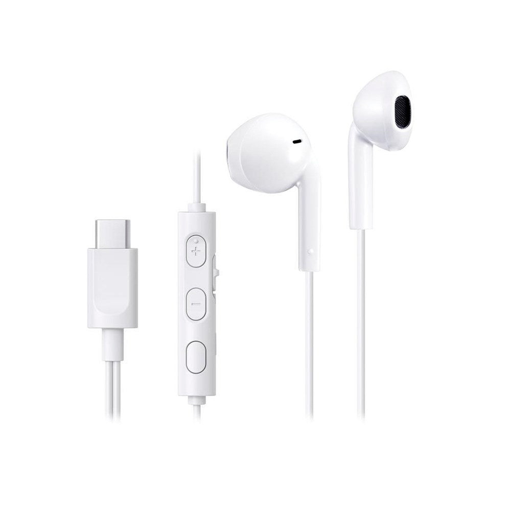 JVC HA-FR17UC In-Ear Hovedtelefoner m. USB-C og Mikrofon - Hvid