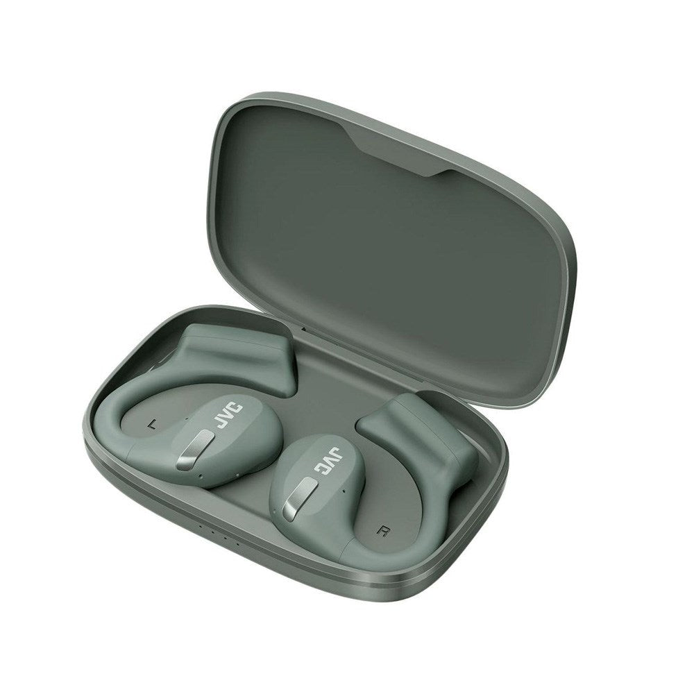 JVC Nearphones HA-NP50T True Wireless Open-Ear Headset - Grøn