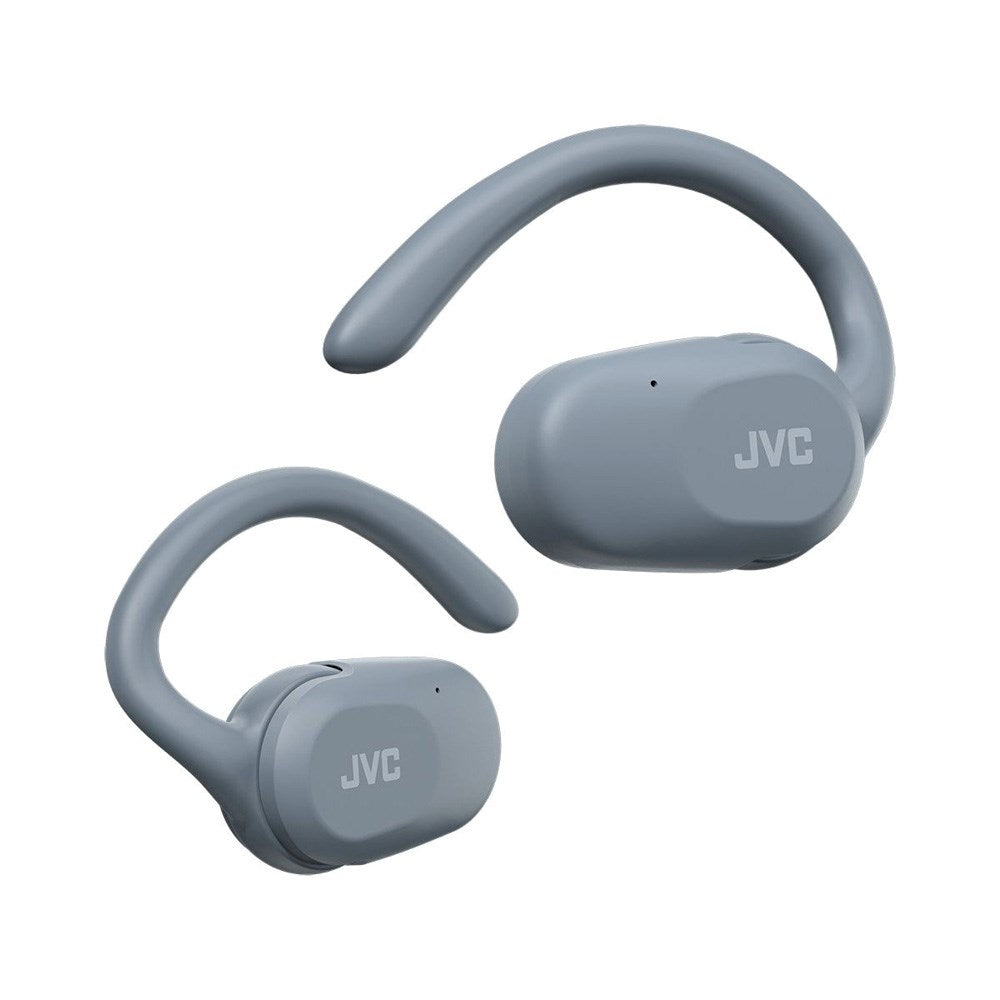 JVC Nearphones HA-NP40T True Wireless Open-Ear Høretelefoner - Grå