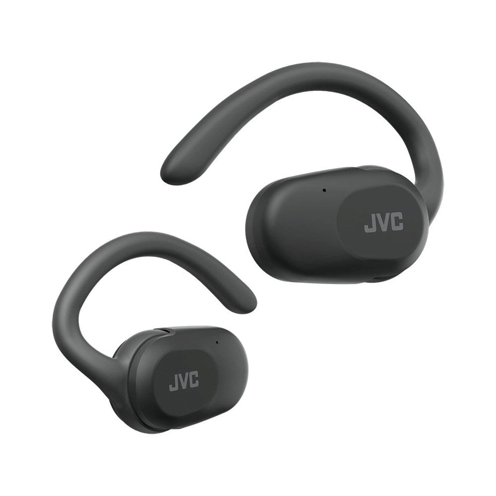 JVC Nearphones HA-NP40T True Wireless Open-Ear Høretelefoner - Sort