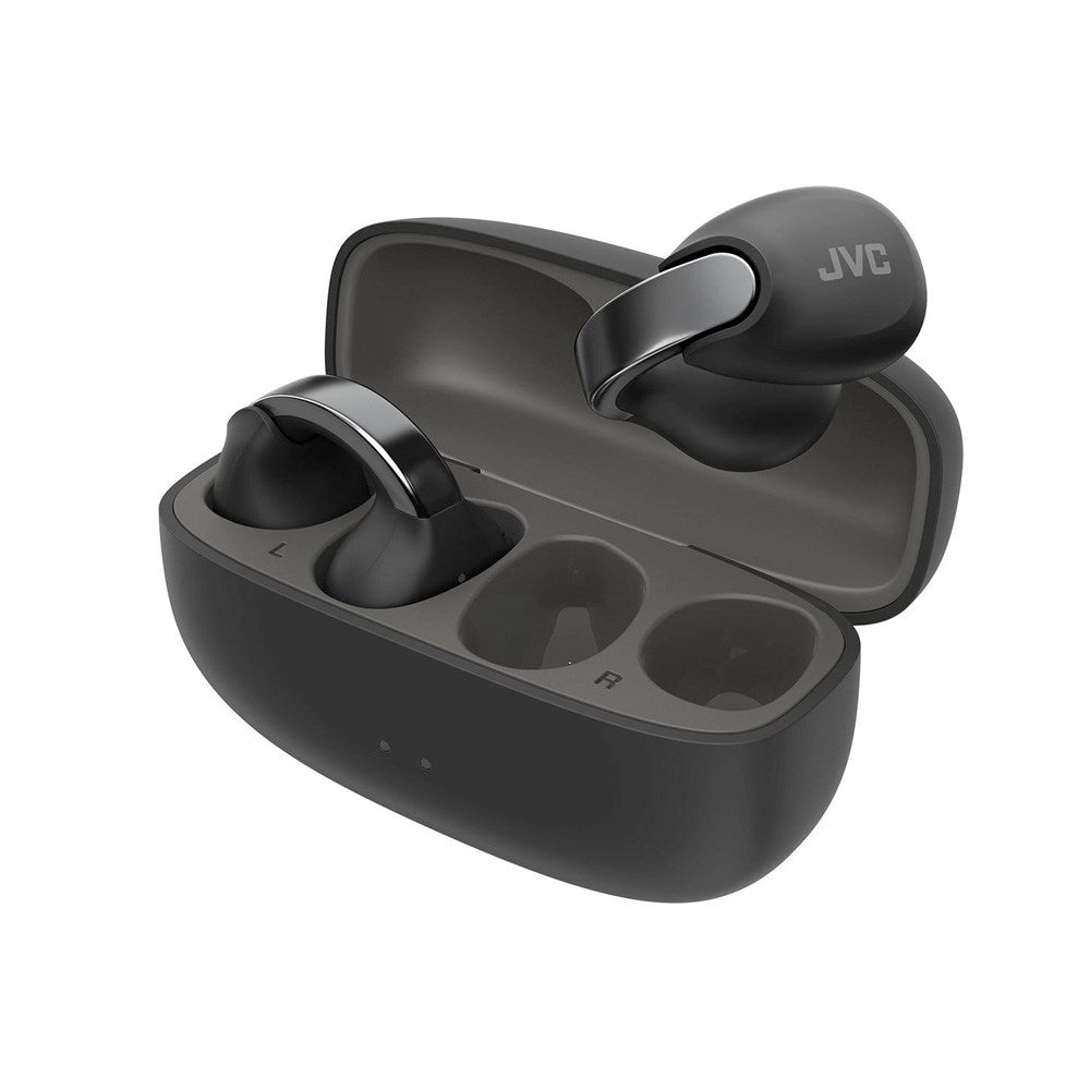 JVC Nearphones HA-NP1T True Wireless Open-Ear Cuff Høretelefoner - Sort