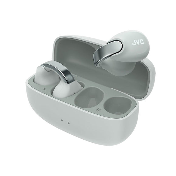 JVC Nearphones HA-NP1T True Wireless Open-Ear Cuff Høretelefoner - Grå