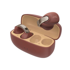 JVC Nearphones HA-NP1T True Wireless Open-Ear Cuff Høretelefoner - Brun