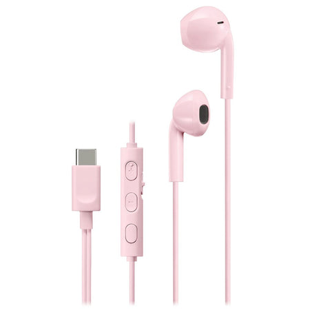 JVC HA-FR17UC In-Ear Hovedtelefoner m. USB-C & Mikrofon - Lyserød