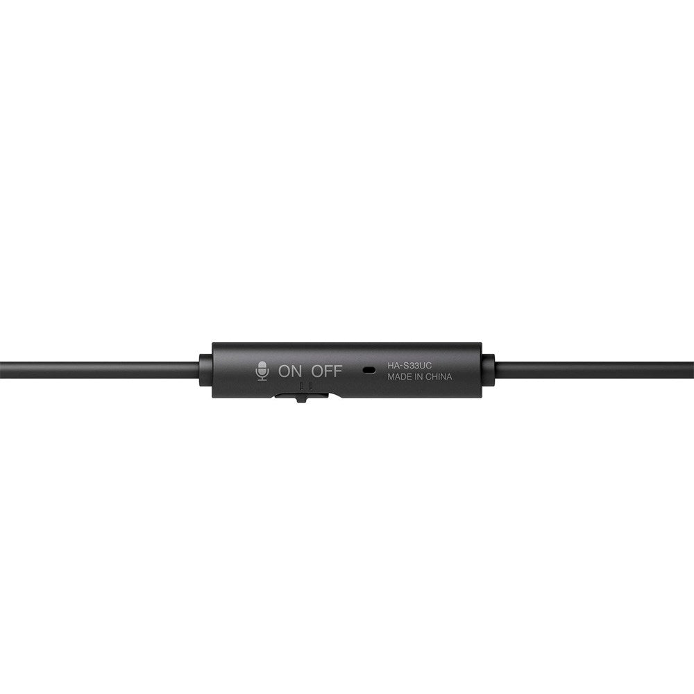 JVC HA-S33UC On-Ear Headset m. Ledning - Sort