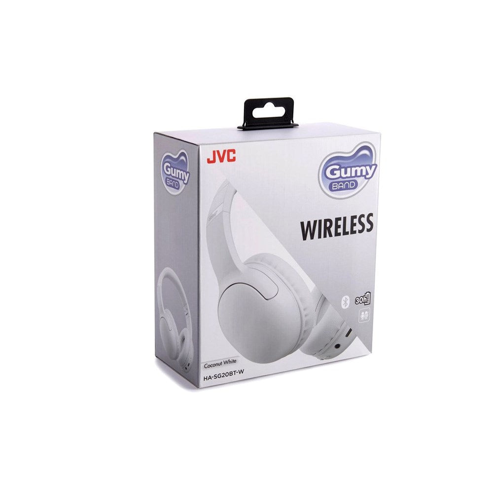 JVC Gumy Trådløst Headset - On-Ear - Hvid