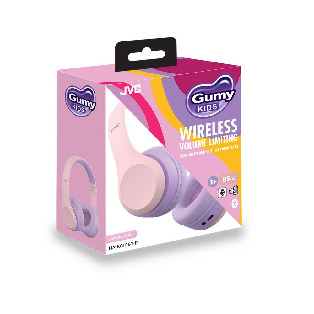 JVC Gumy Kids True Wireless Høretelefoner - Candy Pink