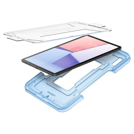 Samsung Galaxy Tab S9+ (Plus) Spigen EZ Fit Glas.tR Skærmbeskyttelse - Gennemsigtig