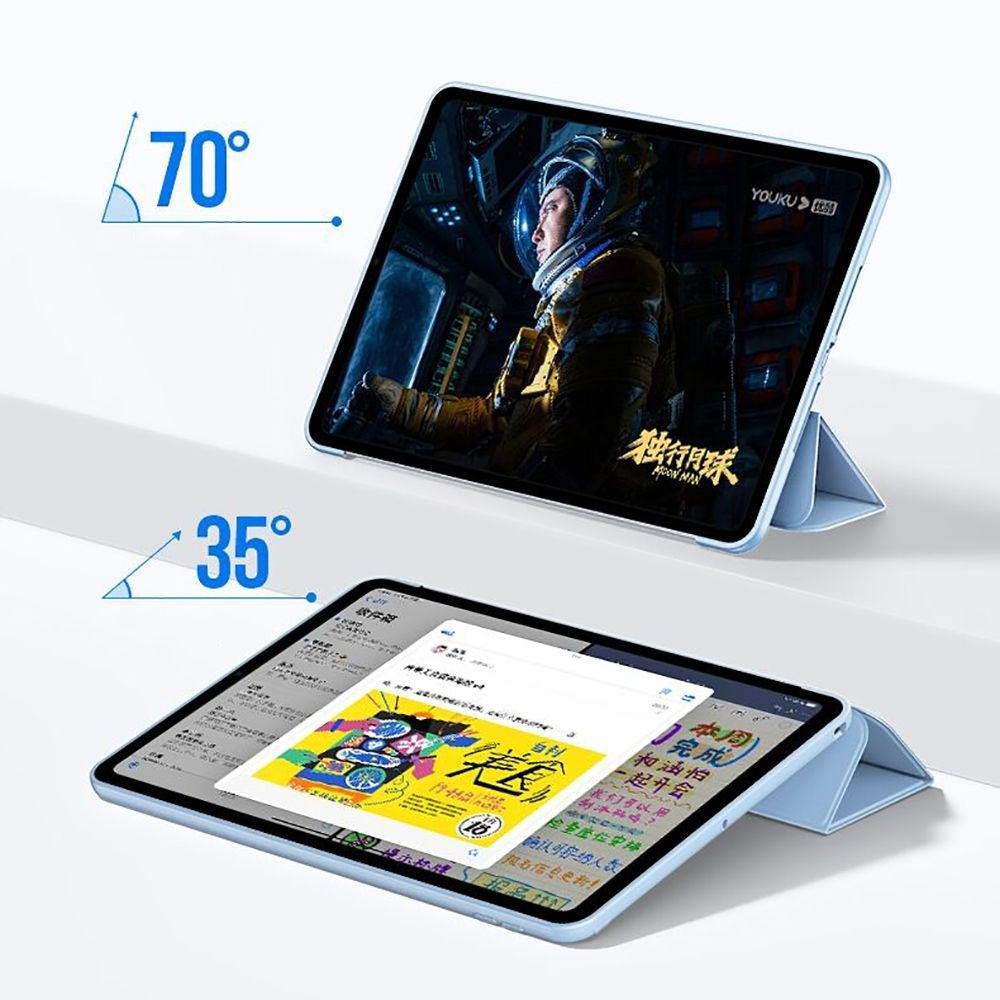 iPad 11" (2025) / iPad 10.9" (2024/2022) Tech-Protect Smartcase Cover - Lyseblå